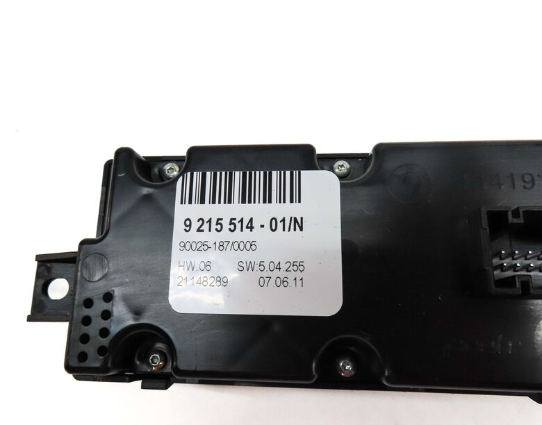 Thumbnail 7: 2007-2013 BMW X5 (E70) REAR HEATER A/C CLIMATE TEMPERATURE CONTROL PANEL