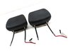 Thumbnail 3: 2010-2014 BMW X5 X6 (E70 E71 E72) FRONT LEFT & RIGHT SEAT HEADREST SET-2 (BLACK)