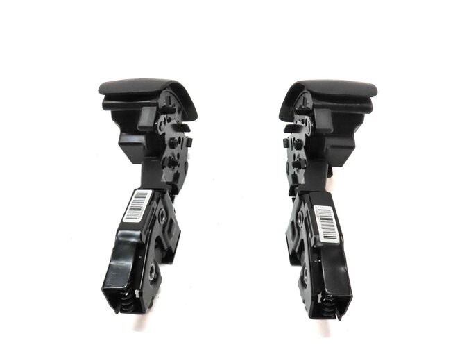 Thumbnail 4: 2012 BMW X5 (E70) REAR 2nd SECOND ROW FOLDING SEAT LATCH RELEASE SET-2