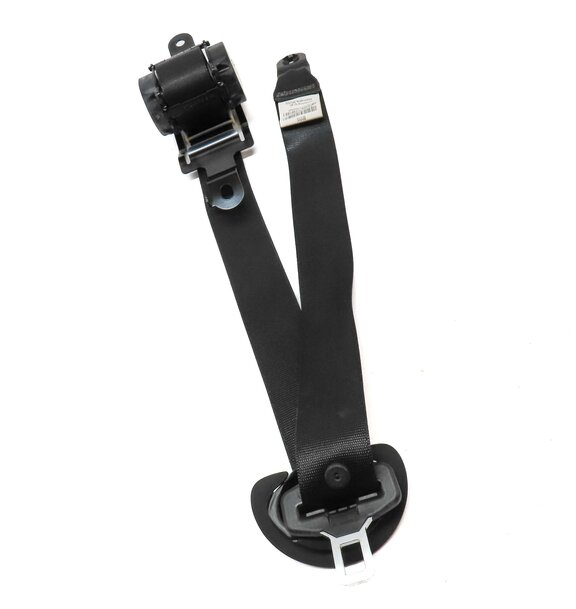 Thumbnail 6: 2012 BMW X5 (E70) REAR 2nd SECOND ROW SEAT SEATBELT RETRACTOR SET-3 (BLACK)