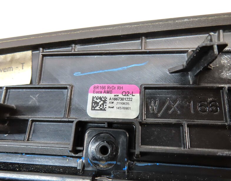 Thumbnail 17: 2013 MERCEDES GL450 (X166) DASH & DOOR INTERIOR TRIM SET-6 (EUCALYPTUS WOOD 734)