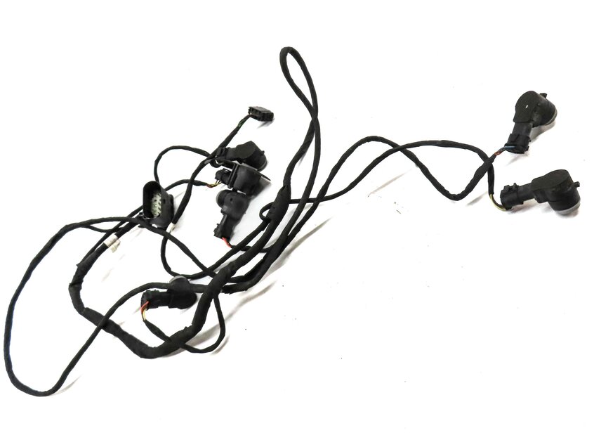 Thumbnail 3: 2013 MERCEDES GL450 (X166) FRONT PDC PARK DISTANCE SENSOR SET-6 & HARNESS (GRAY)