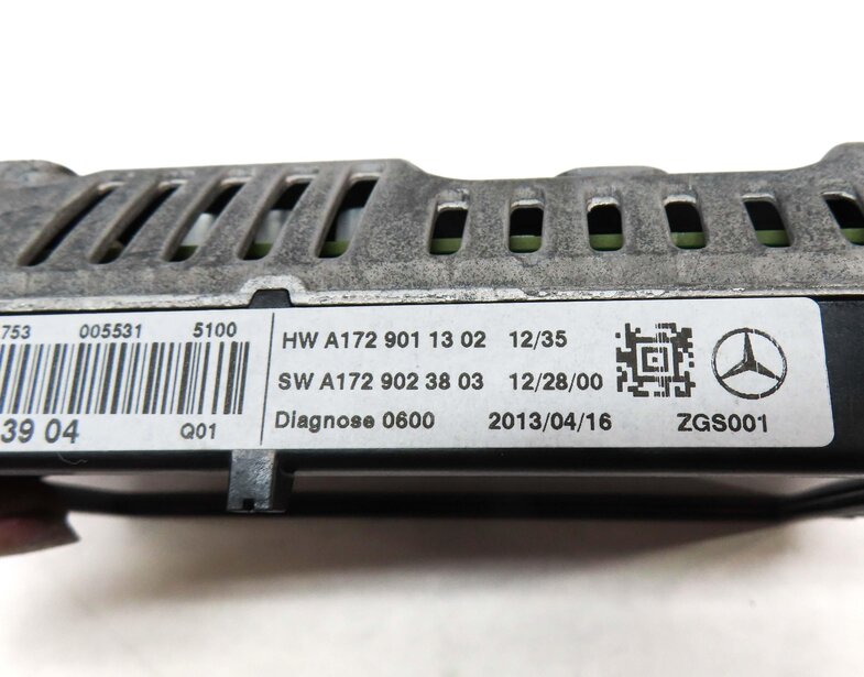 Thumbnail 8: 12-16 MERCEDES C GL ML SLK (W204 W166 W172 X166) GPS NAVIGATION DISPLAY SCREEN