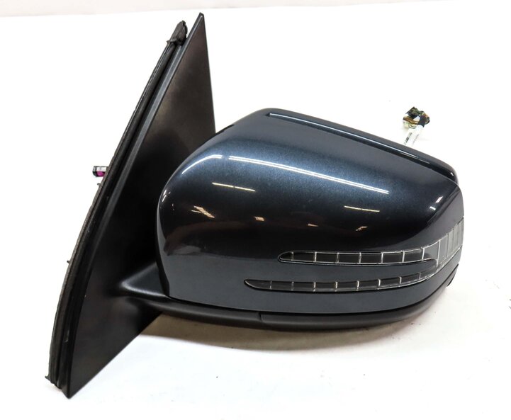 Thumbnail 8: 13-16 MERCEDES GL-CLASS (X166) LEFT HEATED AUTODIM CAMERA DOOR MIRROR (GRAY)