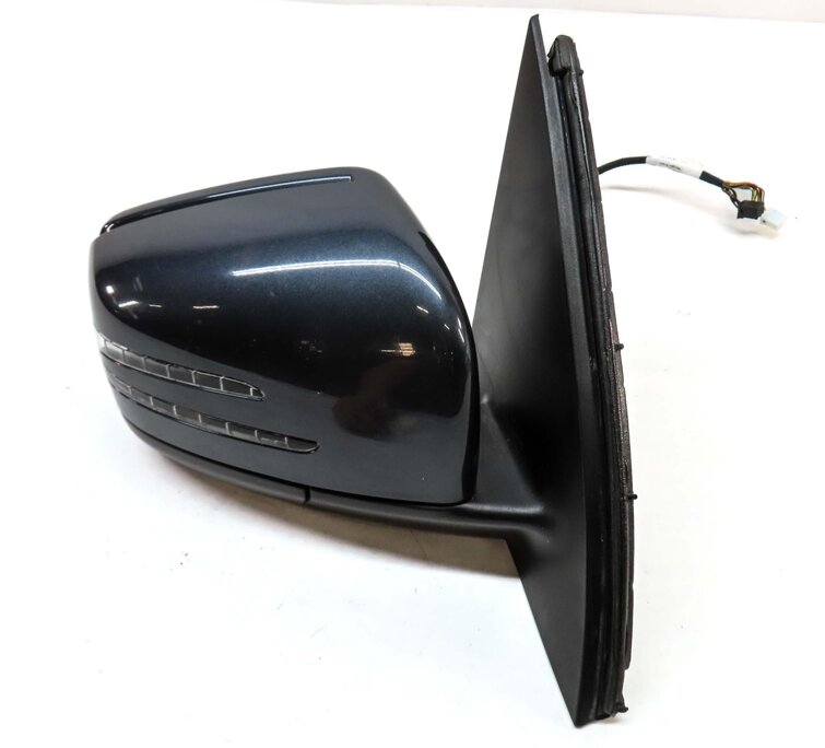 Thumbnail 8: 13-16 MERCEDES GL-CLASS (X166) RIGHT HEATED AUTODIM CAMERA DOOR MIRROR (GRAY)