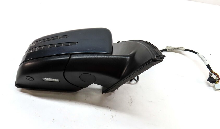 Thumbnail 9: 13-16 MERCEDES GL-CLASS (X166) RIGHT HEATED AUTODIM CAMERA DOOR MIRROR (GRAY)