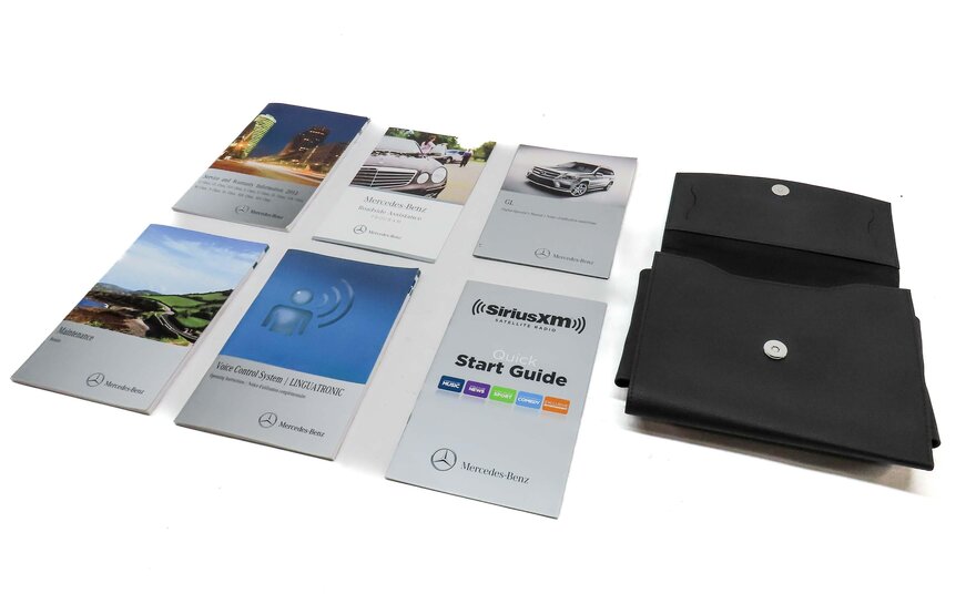 Thumbnail 1: 2013 MERCEDES GL450 (X166) OWNERS MANUAL BOOK BOOKLET GUIDE SET w/ CASE
