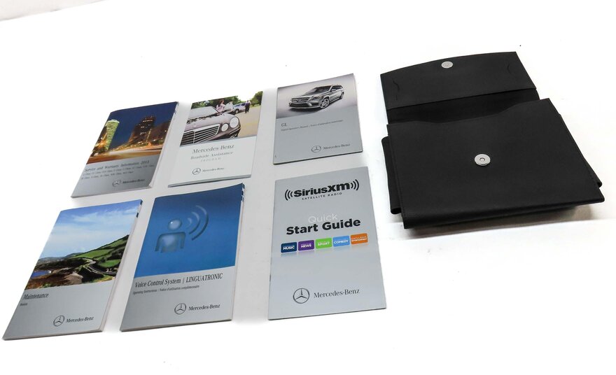 Thumbnail 2: 2013 MERCEDES GL450 (X166) OWNERS MANUAL BOOK BOOKLET GUIDE SET w/ CASE