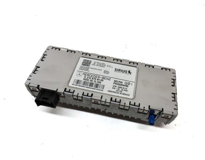2013 MERCEDES GL450 (X166) SIRIUS SATELLITE RADIO RECEIVER CONTROL MODULE