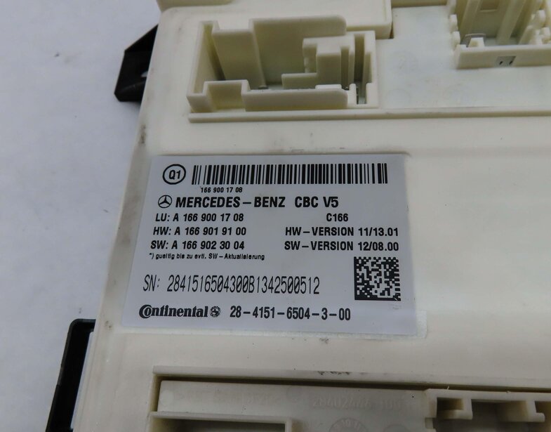 Thumbnail 4: 13 MERCEDES ML GL (W166 X166) FRONT SIGNAL ACQUISITION CONTROL MODULE SAM