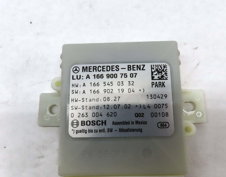 Thumbnail 4: 2013-2016 MERCEDES GL ML CLASS (W166 X166) PDC PARK ASSIST SENSOR CONTROL MODULE