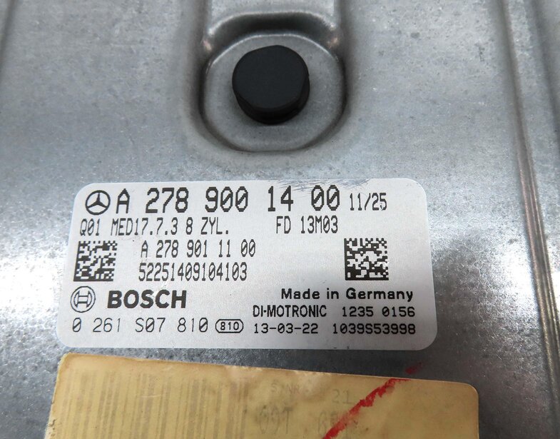Thumbnail 4: 2013 MERCEDES GL450 GL550 GL63 ML550 ML63 (X166) 4.6L M278 ENGINE CONTROL MODULE