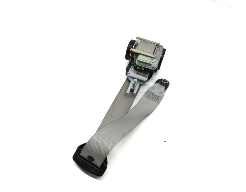 2013 MERCEDES GL450 (X166) REAR LEFT 2nd SECOND ROW SEAT SEATBELT RETRACTOR GRAY