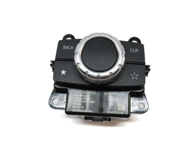 Thumbnail 2: 2013 MERCEDES GL450 (X166) RADIO STEREO GPS NAVIGATION COMMAND CONTROL KNOB