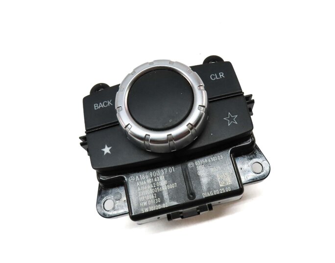 Thumbnail 3: 2013 MERCEDES GL450 (X166) RADIO STEREO GPS NAVIGATION COMMAND CONTROL KNOB