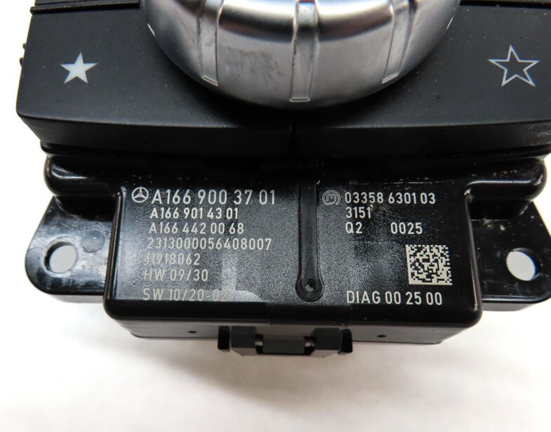 Thumbnail 6: 2013 MERCEDES GL450 (X166) RADIO STEREO GPS NAVIGATION COMMAND CONTROL KNOB