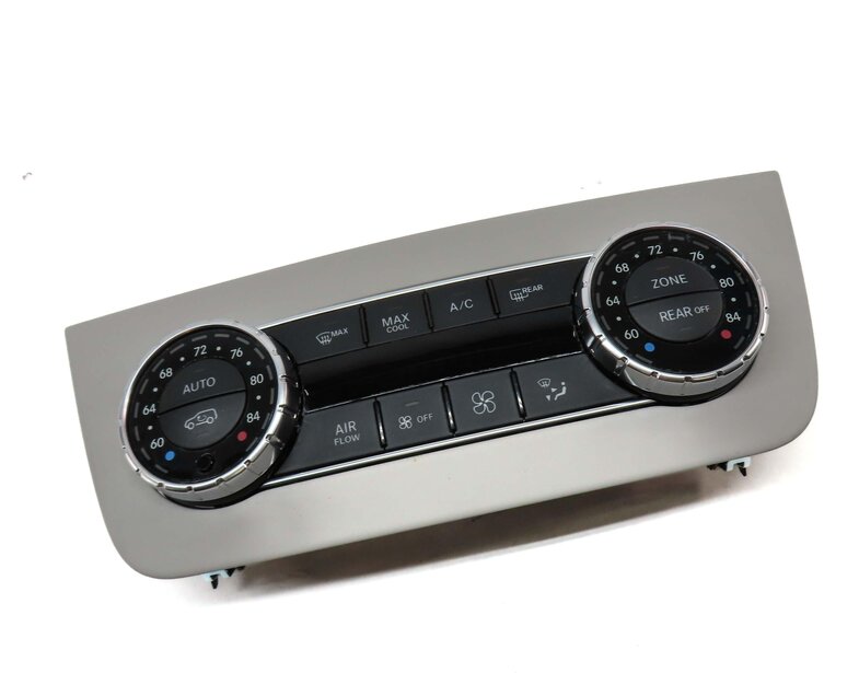 Thumbnail 3: 2013 MERCEDES GL350 GL450 GL550 (X166) FRONT HEATER A/C TEMPERATURE CONTROL GRAY