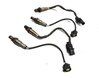 2013 MERCEDES GL450 (X166) 4.6L PRE POST CAT O2 OXYGEN LAMBDA PROBE SENSOR SET-4