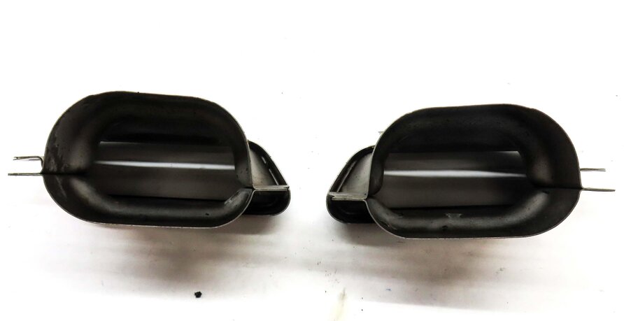 Thumbnail 5: 2013-2014 MERCEDES BENZ GL450 (X166) LEFT & RIGHT MUFFLER PIPE EXHAUST TIP SET-2
