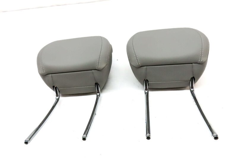 Thumbnail 2: 12-13 MERCEDES ML GL CLASS (W166 X166) FRONT LEFT & RIGHT SEAT HEADREST SET GRAY