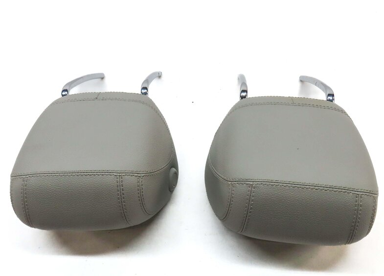 Thumbnail 5: 12-13 MERCEDES ML GL CLASS (W166 X166) FRONT LEFT & RIGHT SEAT HEADREST SET GRAY