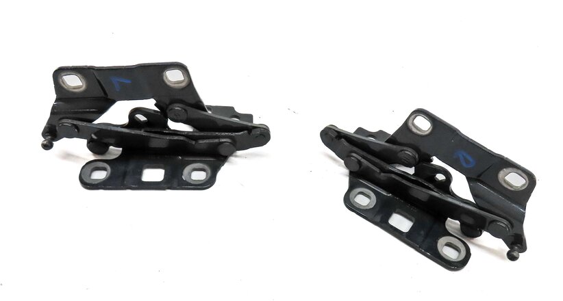 12-19 MERCEDES GL ML CLASS (W166 X166) FRONT LEFT & RIGHT HOOD HINGE SET (GRAY)