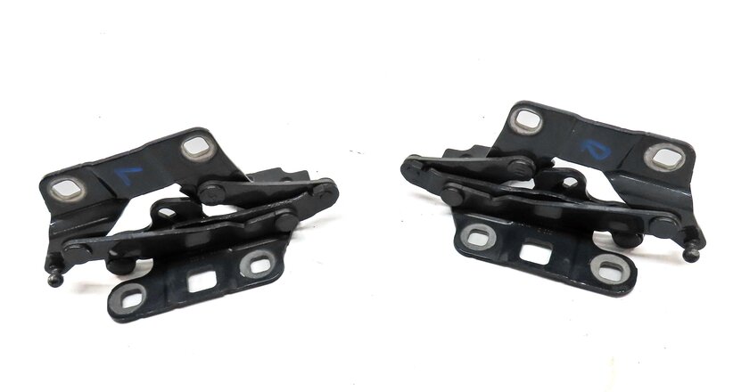 Thumbnail 2: 12-19 MERCEDES GL ML CLASS (W166 X166) FRONT LEFT & RIGHT HOOD HINGE SET (GRAY)