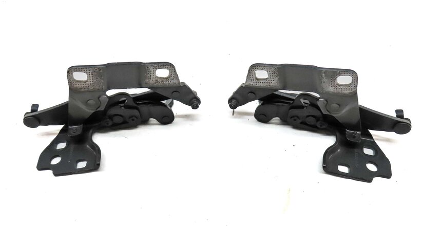 Thumbnail 4: 12-19 MERCEDES GL ML CLASS (W166 X166) FRONT LEFT & RIGHT HOOD HINGE SET (GRAY)