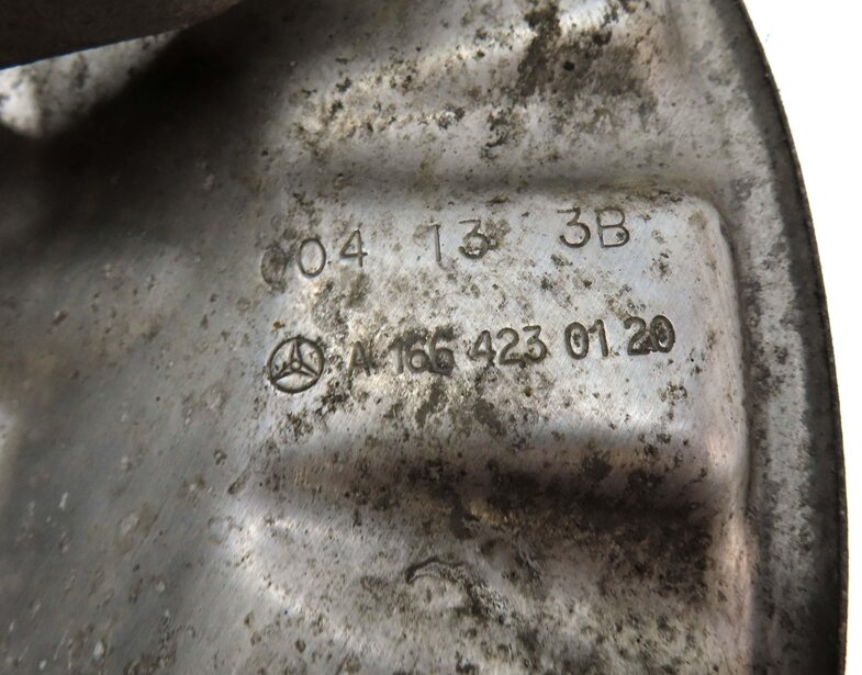 Thumbnail 7: 2012-2015 MERCEDES GL350 GL450 GL550 ML350 (W166 X166) LEFT REAR SPINDLE KNUCKLE