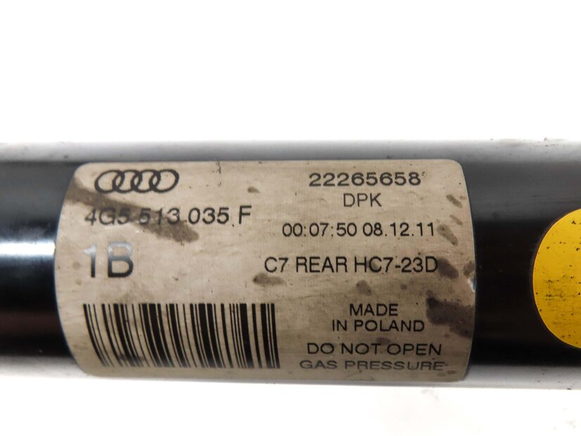 Thumbnail 7: 2012 AUDI A6 (C7 4G) AWD REAR LEFT & RIGHT SUSPENSION SHOCK STRUT SET-2