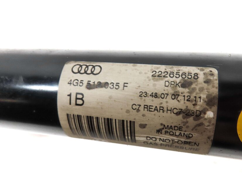 Thumbnail 8: 2012 AUDI A6 (C7 4G) AWD REAR LEFT & RIGHT SUSPENSION SHOCK STRUT SET-2