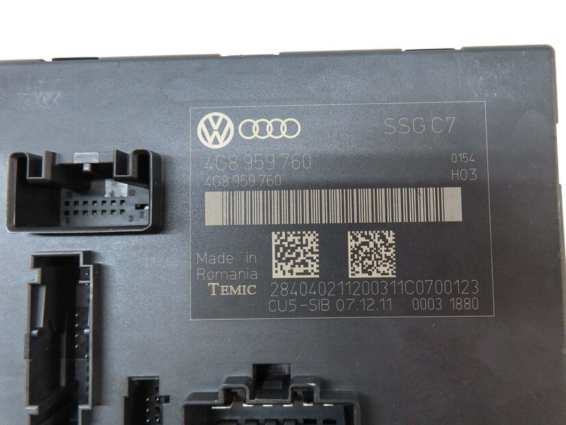 Thumbnail 4: 2012-2017 AUDI A6 S6 (C7) LEFT FRONT DRIVER MEMORY SEAT CONTROL MODULE