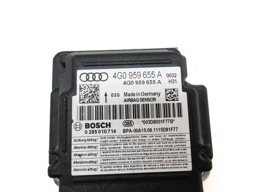 Thumbnail 4: 2012-2015 AUDI A6 A7 S6 S7 RS7 (C7 4G8) SRS BAG CONTROL MODULE