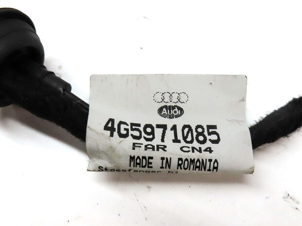 Thumbnail 4: 2012 AUDI A6 (C7 4G) REAR PDC PARK DISTANCE SENSOR SET-4 w/ HARNESS (BLACK A2)
