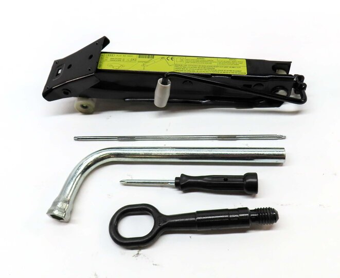 Thumbnail 2: 2012-2018 AUDI A6 S6 A7 S7 RS7 (C7) SPARE TIRE WHEEL SCISSOR JACK w/ TOOL KIT