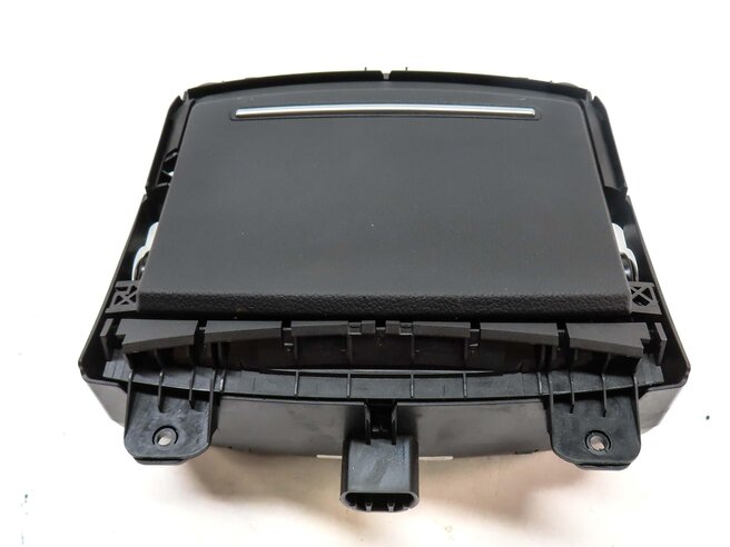 Thumbnail 4: 2012 AUDI A6 (C7 4G) FRONT CENTER CONSOLE DRINK CUP HOLDER ASSEMBLY (BLACK)