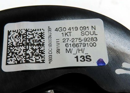 Thumbnail 6: 2012 AUDI A6 (C7 4G) LEFT & RIGHT STEERING WHEEL SWITCH BUTTON SET w/ TRIM