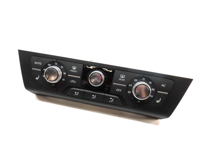 12-15 AUDI A6 S6 A7 S7 (C7) FRONT HEATER A/C TEMPERATURE CONTROL (HEATED SEAT)