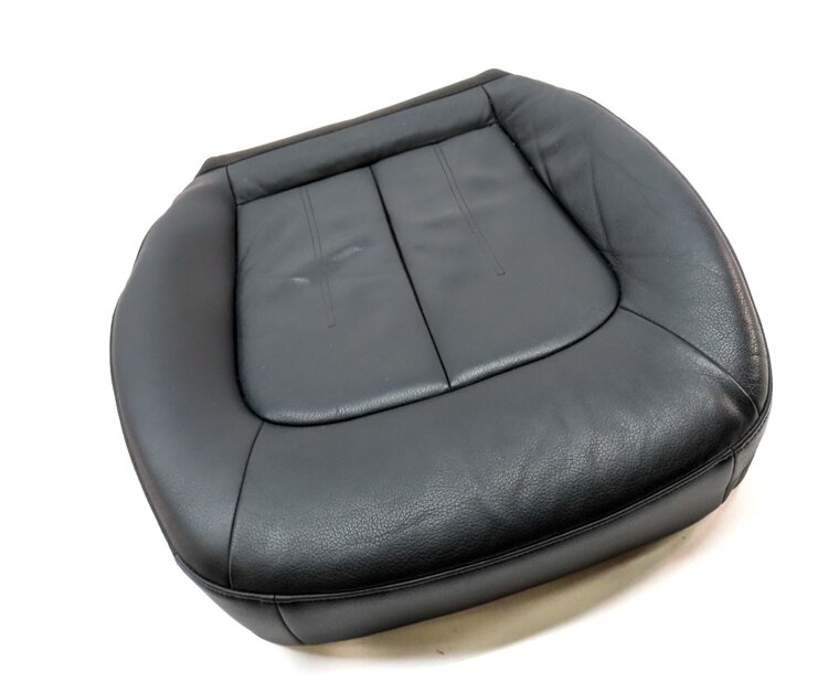 2012 AUDI A6 (C7 4G) FRONT LEFT DRIVER LOWER BOTTOM HEATED SEAT CUSHION (BLACK)