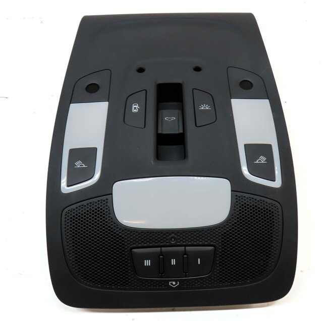 Thumbnail 5: 2012 AUDI A6 (C7 4G) FRONT DOMELIGHT MAP READING COURTESY DOME LIGHT LAMP BLACK