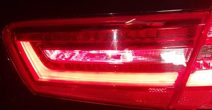 Thumbnail 2: 2012-2015 AUDI A6 S6 (C7) RIGHT PASSENGER TRUNK INNER LED TAILLIGHT LIGHT LAMP