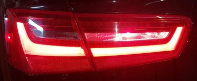 Thumbnail 2: 2012-2015 AUDI A6 S6 (C7) LEFT DRIVER TRUNK INNER LED TAILLIGHT LIGHT LAMP