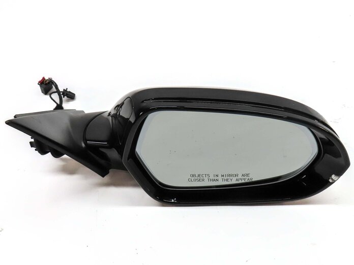 Thumbnail 3: 12-13 AUDI A6 (C6 4G) FRONT RIGHT P-FOLD HEAT MEMORY AUTODIM DOOR MIRROR (BLACK)