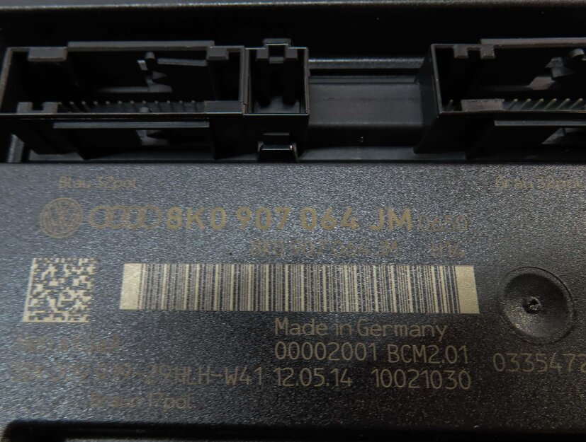 Thumbnail 16: 2014-2015 AUDI RS5 (B8 8T) 4.2L CFSA ENGINE ECM BCM IMMOBILIZER MODULE KEY SET
