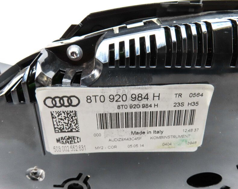 Thumbnail 23: 2014-2015 AUDI RS5 (B8 8T) 4.2L CFSA ENGINE ECM BCM IMMOBILIZER MODULE KEY SET