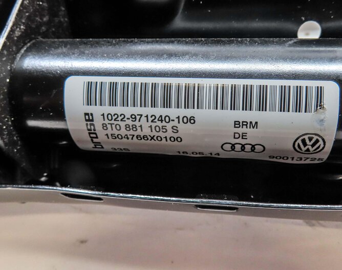 Thumbnail 7: 08-13 AUDI A5 S5 RS5 (B8 8T) LEFT FRONT DRIVER SPORT SEAT TRACK w/ MOTORS