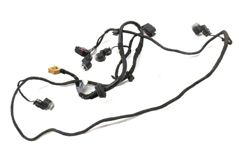 Thumbnail 3: 2014 AUDI RS5 (B8 8T) REAR PDC PARK SENSOR SET w/ HARNESS (PRISM SILVER)
