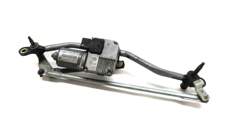 08-17 AUDI A5 S5 RS5 (B8 8T) COUPE FRONT WINDSHIELD WIPER MOTOR & TRANSMISSION