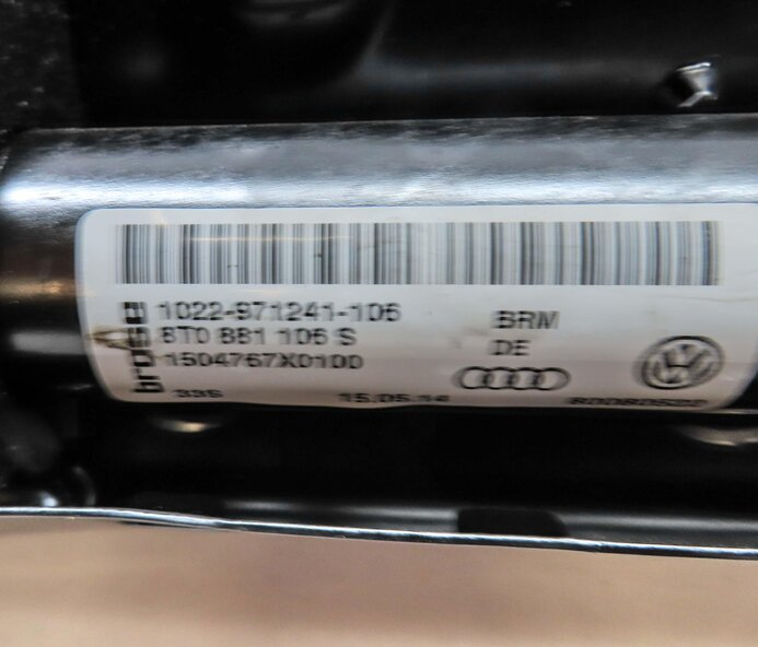 Thumbnail 7: 08-13 AUDI A5 S5 RS5 (B8 8T) FRONT RIGHT PASSENGER SPORT SEAT TRACK w/ MOTORS