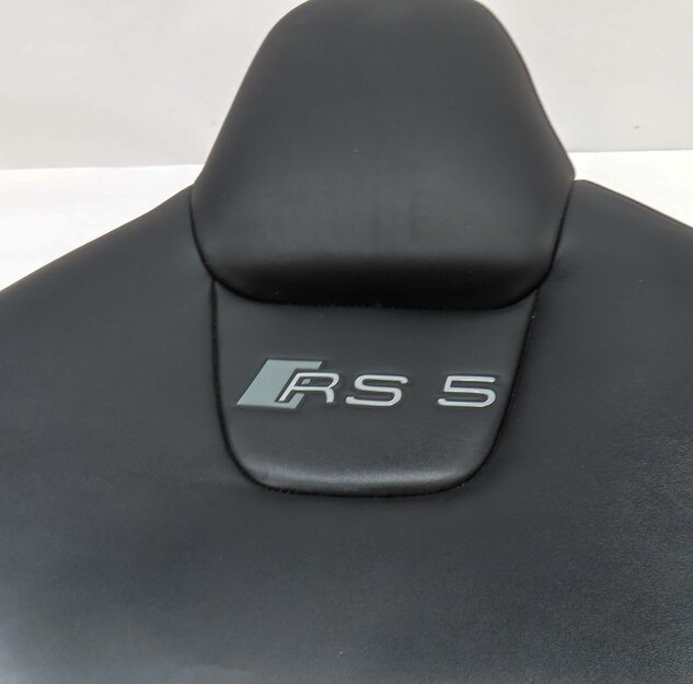 Thumbnail 4: 2014 AUDI RS5 (B8 8T) LEFT DRIVER UPPER TOP HEATED SPORT SEAT CUSHION (BLACK)